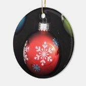 Vintage kerstbol ornament (Links)