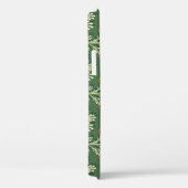 Vintage Kerstbomen illustratiepatroon Case-Mate iPhone Case (Achterkant / Rechts)
