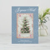 Vintage kerstboom (Staand voorkant)