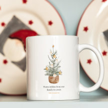 Vintage kerstboom | Fijne vakantie