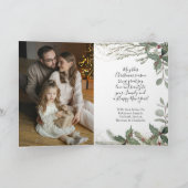 Vintage kerstboom Franse Chateau Familiefoto (Binnen)