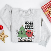 Vintage Kerstboom Holly Jolly Dude Trui