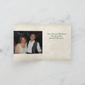 Vintage kerstboom, hulst en engel Kaart (Binnen)