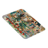 Vintage kerstboom Lithographic Magneet (Rechterzijde)