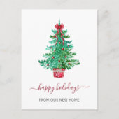 Vintage kerstboom We hebben de vakantiebeweging ve Briefkaart (Voorkant)