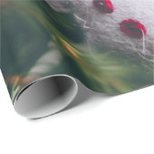 Vintage kerstboomdecoratie cadeaupapier (Rol Hoek)