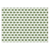 Vintage kerstboomfeestdag tafelkleed (Voorkant (Horizontaal))