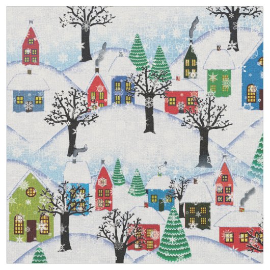 Vintage kerstboomkledij stof (Close Up)