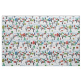 Vintage kerstboomkledij stof (Fat Quarter)