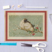 Vintage kerstboomluvetistpapier tissuepapier (Craft)