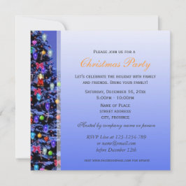 Vintage kerstboomsneeuwfeest kaart