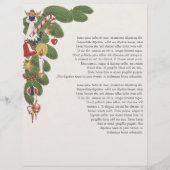 Vintage kerstboomtak met Angel, links (Voorkant)