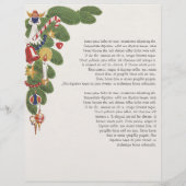 Vintage kerstboomtak met Angel, links (Achterkant)