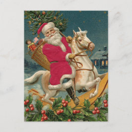 Vintage-kerstBriefkaart Briefkaart