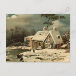 Vintage-kerstBriefkaart Briefkaart