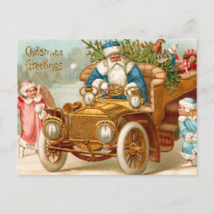 Vintage-kerstBriefkaart Briefkaart