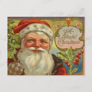 Vintage-kerstBriefkaart Briefkaart