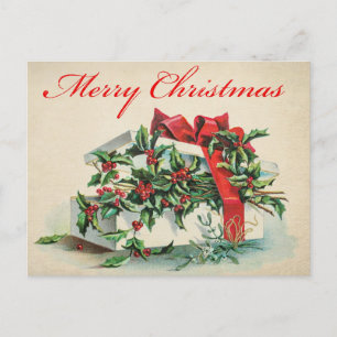Vintage-kerstBriefkaart Briefkaart