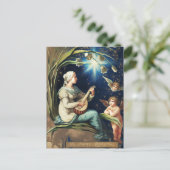 Vintage-kerstBriefkaart Briefkaart (Staand voorkant)