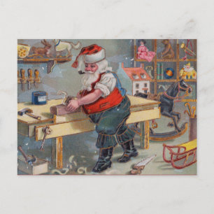 Vintage-kerstBriefkaart Briefkaart