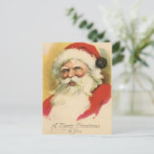 Vintage-kerstBriefkaart Briefkaart (Staand voorkant)