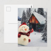 vintage-kerstBriefkaart Briefkaart (Voorkant / Achterkant)