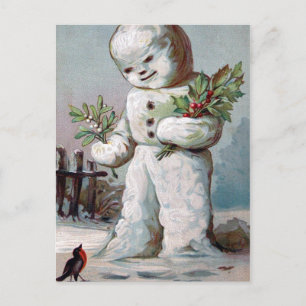 Vintage-kerstBriefkaart Briefkaart