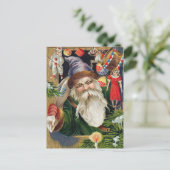 Vintage-kerstBriefkaart Feestdagenkaart (Staand voorkant)