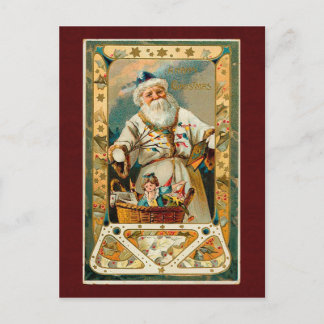 Vintage-kerstBriefkaart Feestdagenkaart