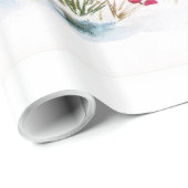 Vintage kerstbunnies cadeaupapier (Rol Hoek)