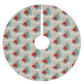 Vintage kerstcadeau-droogboom kerstboom rok (Voorkant)