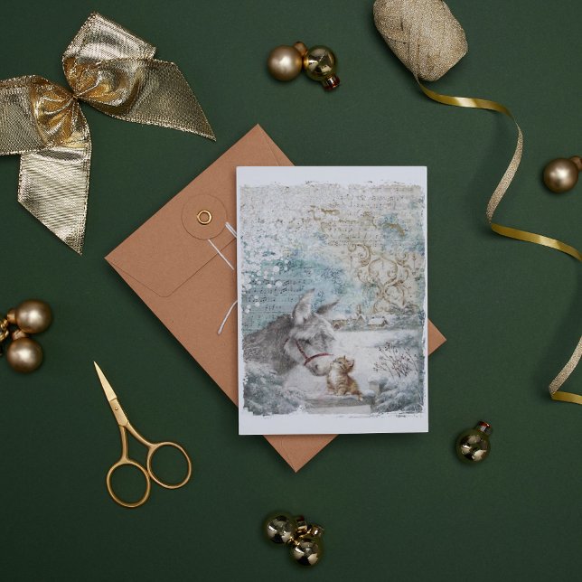 Vintage-kerstcadeau, keukenpapier (Creator heeft geüpload)