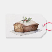 Vintage kerstcadeaubon Label Cadeaulabel (Voorkant (Horizontaal))