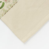 Vintage kerstcadeaubonnen Vleece Blanket Fleece Deken (Hoek)