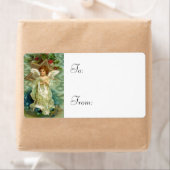 Vintage kerstcadeauLabels Etiket (Insitu)