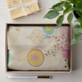 Vintage kerstcadeaupapier tissuepapier (Geschenk)