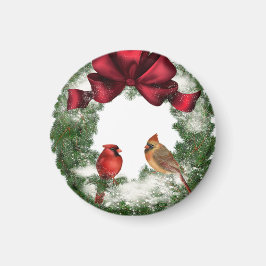 Vintage-kerstcadeautje / partijvoordeel magneet