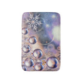 Vintage kerstdecoratie-Ornamenten Badmat (Voorkant Verticaal)