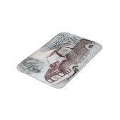 Vintage kerstdecoratie-Ornamenten Badmat (Gekanteld)