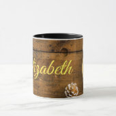 Vintage kerstdecoratie-Ornamenten Mok (Midden)