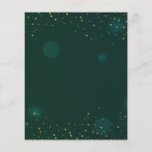 Vintage kerstdij, Mistletoe Snowflakes (Achterkant)