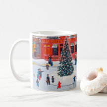 Vintage kerstdorp