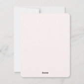 Vintage kersteekhoorn feestdagenkaart (Achterkant)