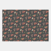 Vintage kerstelementen — Papieren vellen ompakken (Voorkant 2)