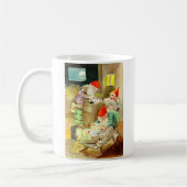 Vintage KerstElves Koffiemok (Links)