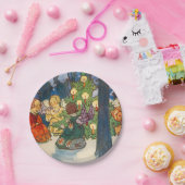 Vintage kerstengelengel Bord voor feestdagen (Feest)