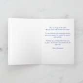 Vintage kerstfee gepersonaliseerd Victoriaans Kaart (Binnen)