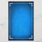 Vintage kerstfeestartikelen briefpapier (Voorkant)