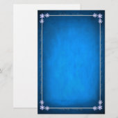 Vintage kerstfeestartikelen briefpapier (Voorkant / Achterkant)