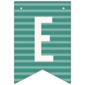 Vintage kerstfeestdag banner - groen (Derde vlag)